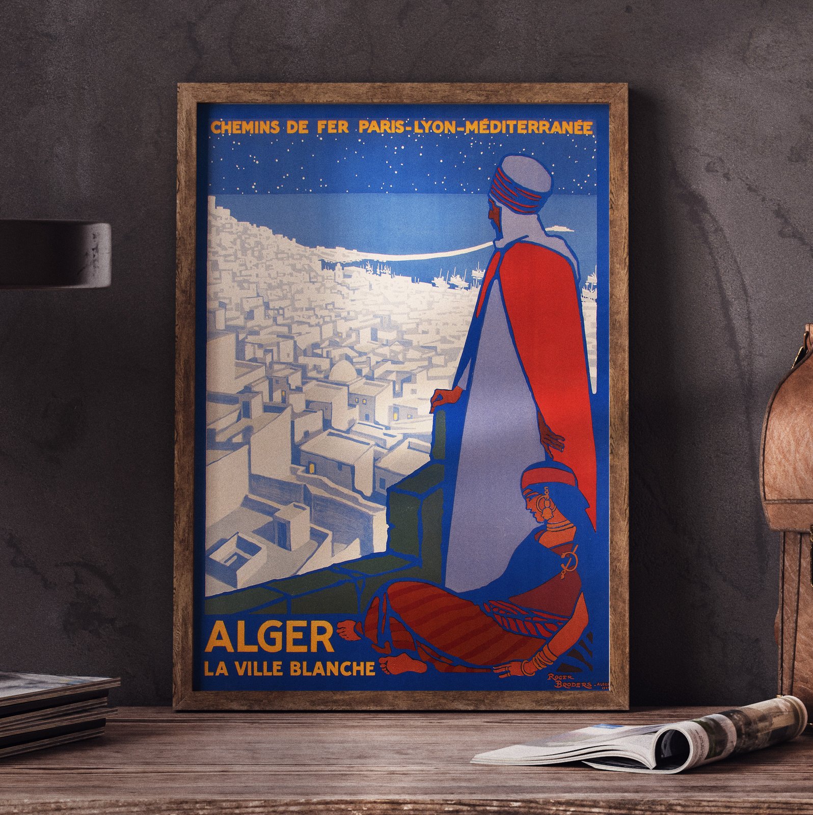alger+la+ville+blanche+mur+
